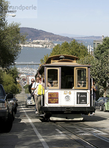 Cable Car in San Francisco  Kalifornien USA