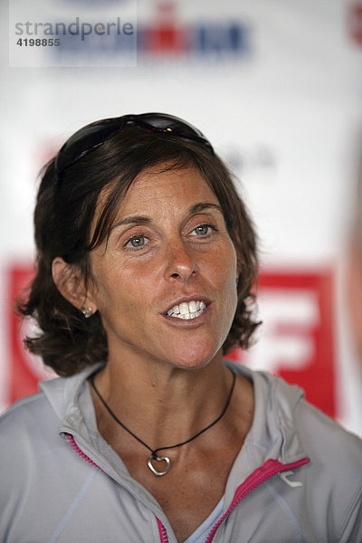 Triathletin Lisa Bentley (CAN)