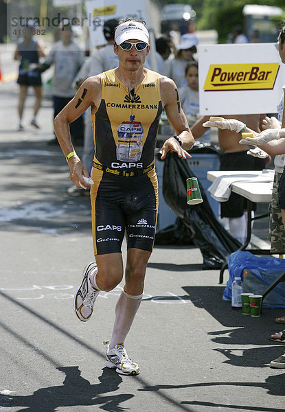 Timo Bracht (GER) bei der Ironman-Triathlon-Weltmeisterschaft in Kailua-Kona  Hawaii USA.