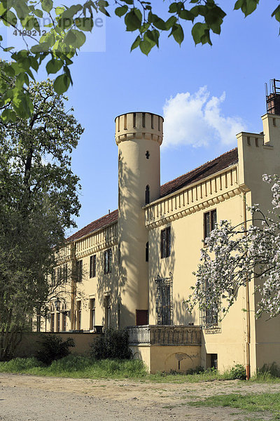 Schloss Petzow  Werder  Brandenburg  Deutschland  Europa