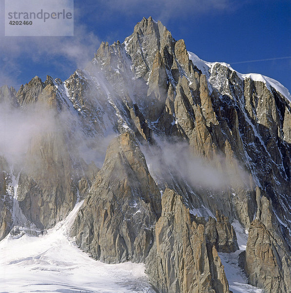 Mont Maudit  4465m  Savoyer Alpen  Frankreich