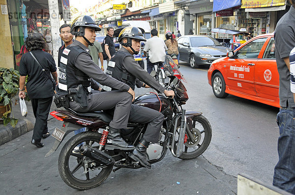 Polizei  Bangkok  Thailand  Asien