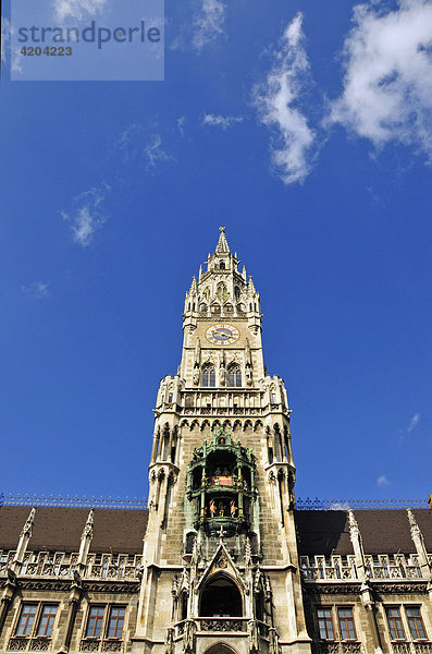 Rathaus  München  Bayern  Deutschland  Europa