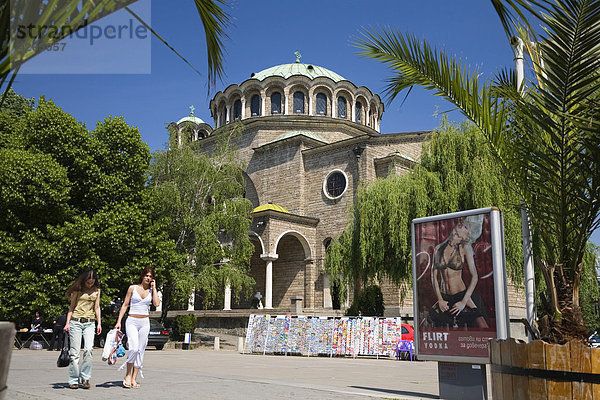 Christlich orthodoxe Kirche St. Nedelja in Sofia  Bulgarien
