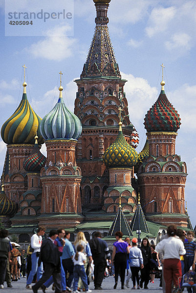Basilius Kathedrale Moskau  Russland