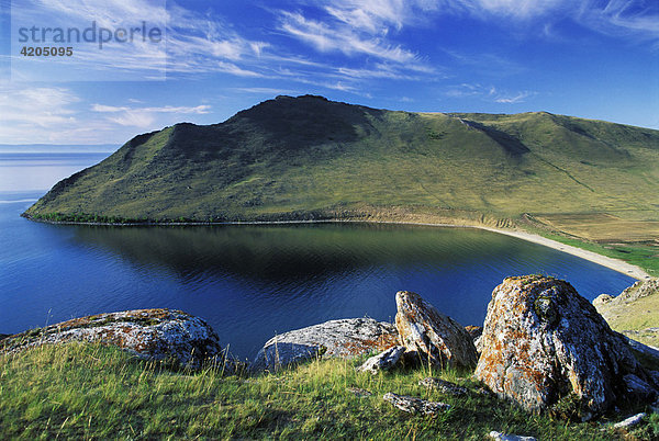 Aya Bucht  Baikal See  Sibirien  Russland