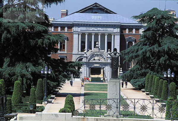 Prado Museum Cason del Buen retiro am Retiro-Park   Madrid   Spanien   Europa