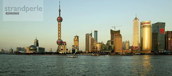 Stadtbezirk Pudong  Shanghai  China  Asien