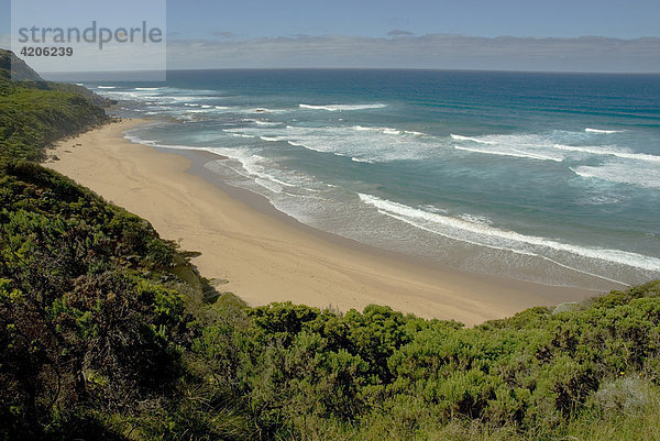 An der Great Ocean Road: Castle Cove  Southern Ocean  Bundesstaat Victoria  Australien