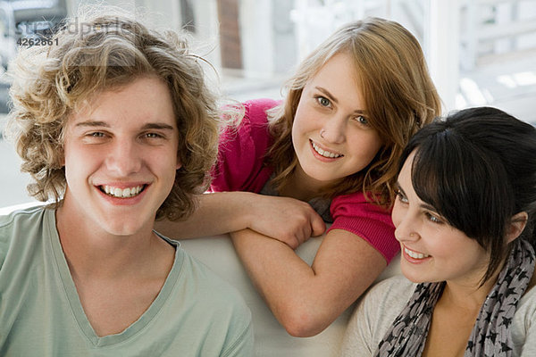 Drei Teenager-Freunde