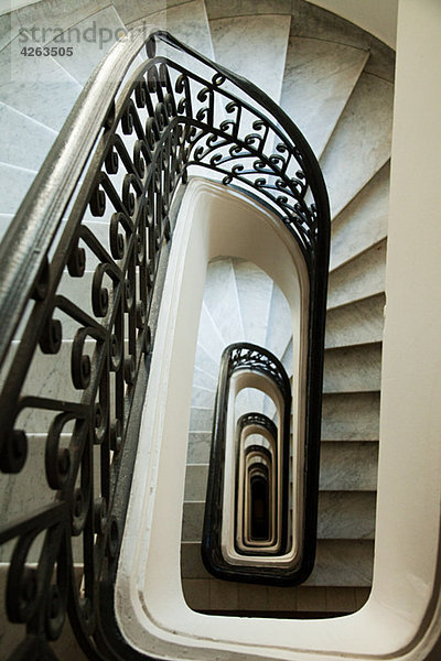 Treppe im Palacio Barolo  Buenos Aires  Argentinien