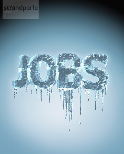 Eingefrorenes Wort Jobs