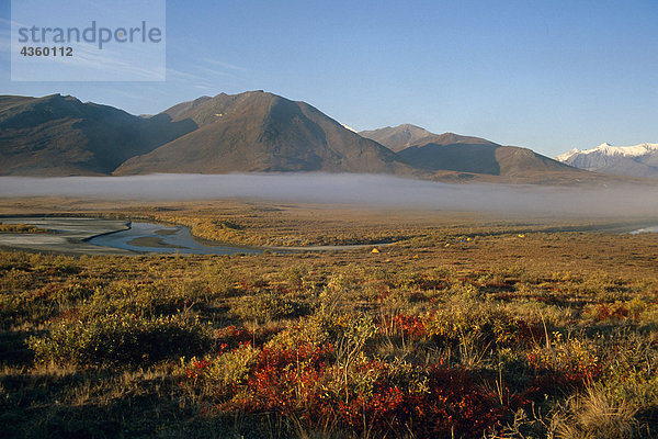 Mit Blick auf Noatak River Valley Herbst AR Alaska