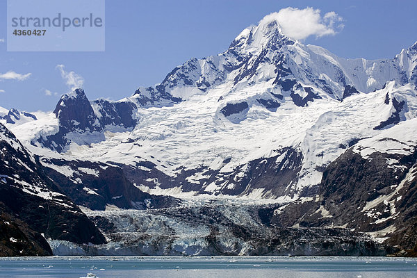 Johns-Hopkins-Gletscher im Glacier Bay National Park Südosten Alaska Sommer Fairweather Range