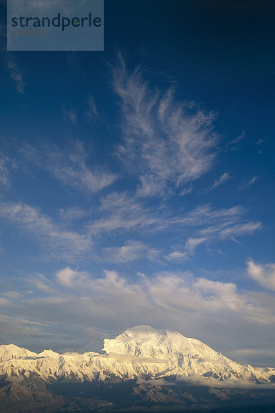 MT McKinley von der Nordseite Denali National Park Alaska Interior