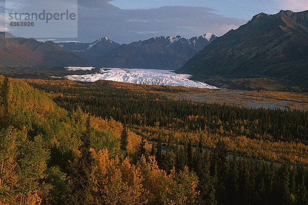 Matanuska-Gletscher Herbst landschaftlich South Central AK