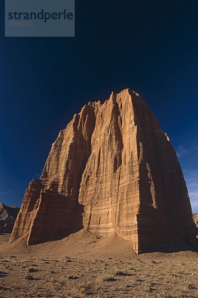 Tempel von der Sonne /nCapitol Reef-Nationalpark Utah USA