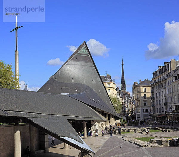 Frankreich  Französisch  Europa  europäisch  Westeuropa  Architektur  Gebäude  Stadt  Rouen  Seine-Maritime departement  Normand