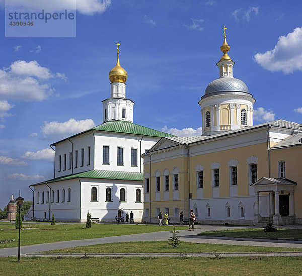 Europa  europäisch  Osteuropa  Russland  russisch  Architektur  Gebäude  Stadt  Moskauer Gebiet  Region  Staro-Golutvin Kloster