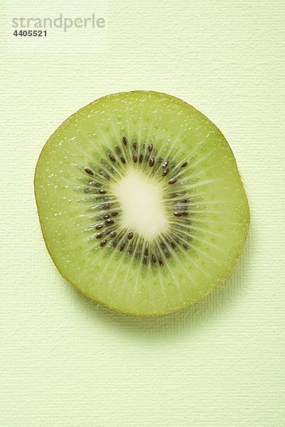 Slice von Kiwi Obst (Draufsicht)