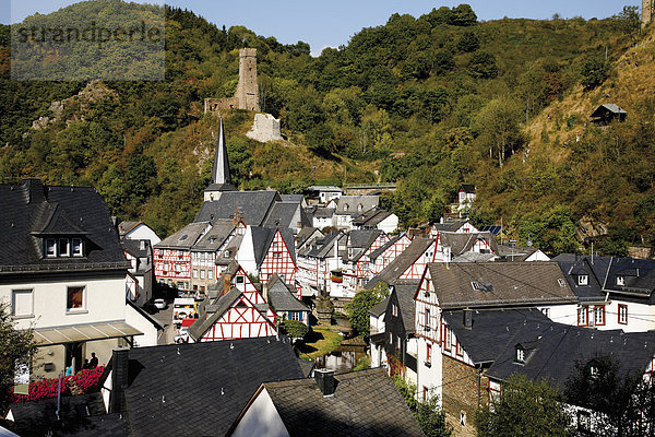 Deutschland  Rheinland-Pfalz  Monreal  Phillipsburg  Stadtansicht