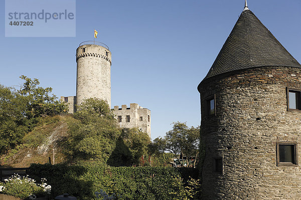 Germany  Rhineland-Palatinate  View of pyrmont castle