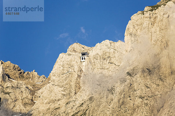 Germany  Bavaria  View of karwendel mountains