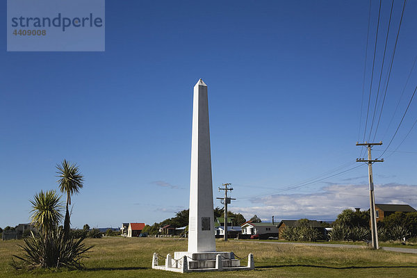 Neuseeland  Südinsel  Westküste  Blick auf das Abel Tasman Monument