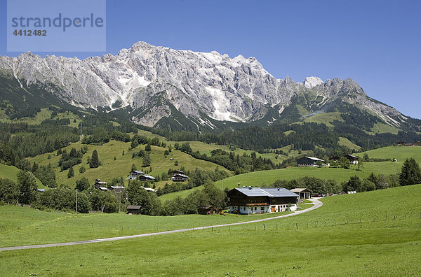 Österreich  Land Salzburg  Dienen  Berg ''Hochkönig''.