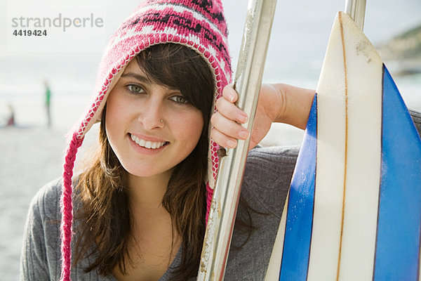 Teenager Mädchen mit Hut  Portrait