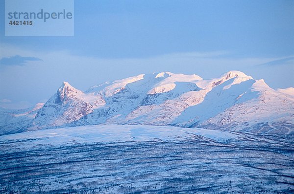 Berge bei Sonnenaufgang