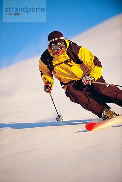 Tourist Skifahren