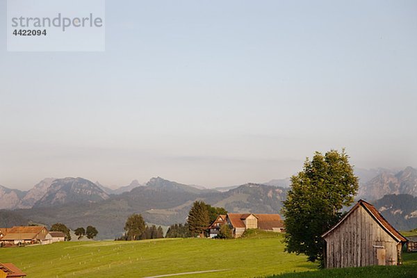 Ländliches Motiv ländliche Motive Berg Hintergrund