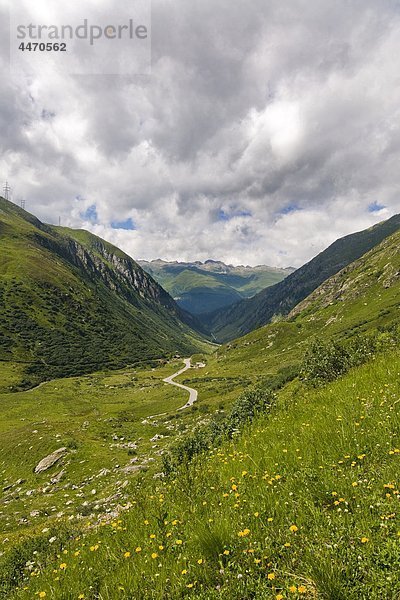 Berg Schweiz Kanton Wallis