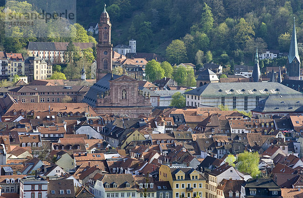 Jesuitenkirche  Heidelberg  Baden-Württemberg  Deutschland  Europa