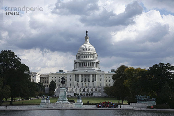 Das Capitol Building der Vereinigten Staaten  Washington DC  USA