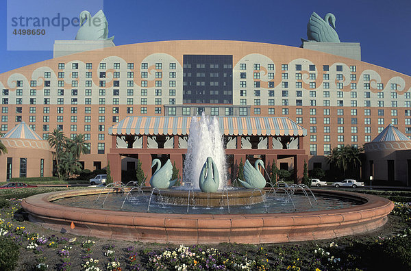 Epcot Resort  Walt Disney World  Orlando  Florida  USA  USA  Amerika  Brunnen  Gebäude
