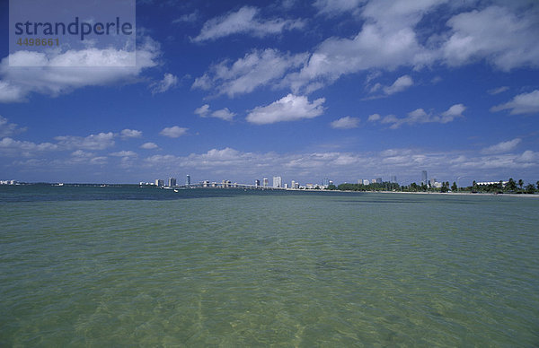 Virginia Key  Miami  Florida  USA  USA  Amerika  Meer  Wasser