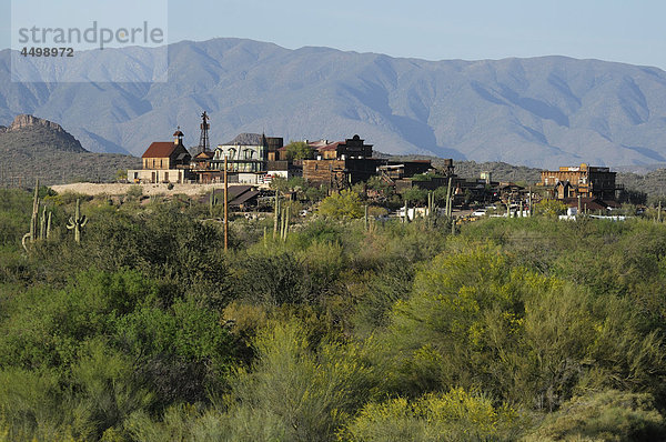 Goldfield  Geisterstadt  Apache Junction  USA  USA  Amerika  Dorf Landschaft