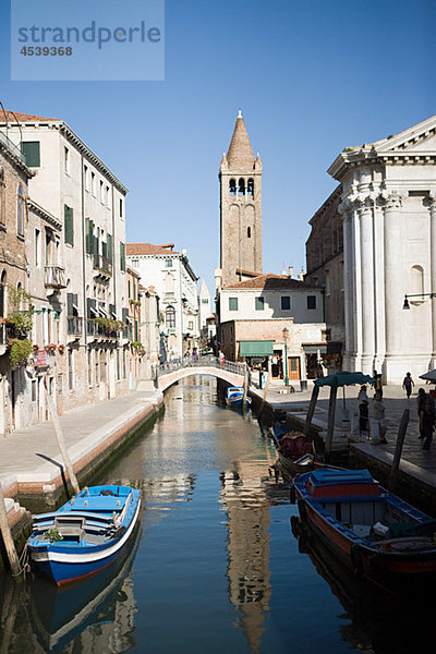 Kanal Rio di San Trovaso  Venedig  Italien