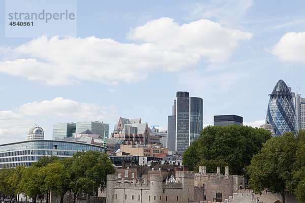 Stadt und Turm von London