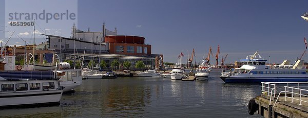Hafen Opernhaus Oper Opern Hintergrund Ansicht