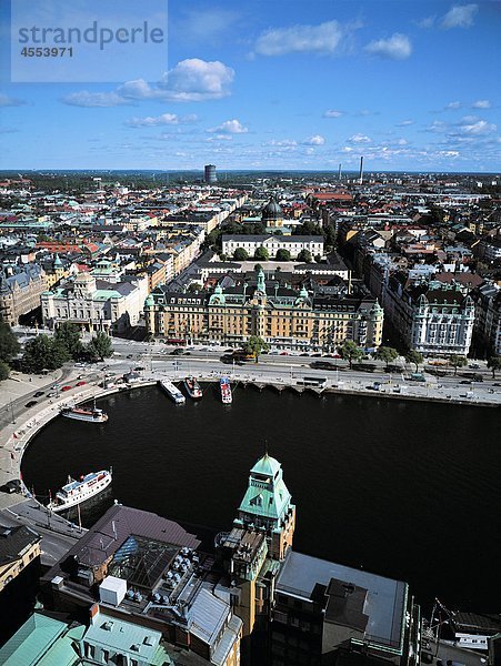 Luftbild von Stockholm