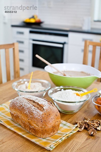 Küche backen backend backt Zutat Tisch