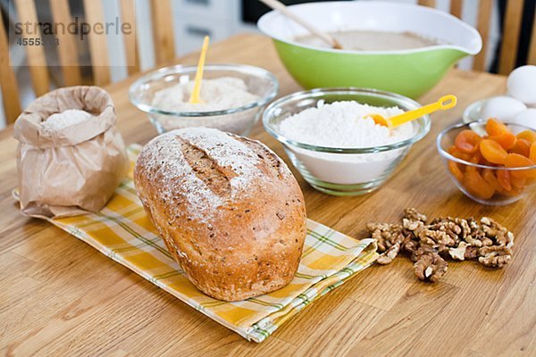 Küche backen backend backt Zutat Tisch