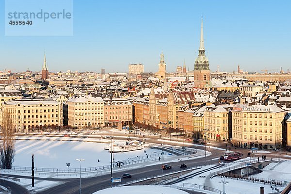 Erhöhte Ansicht von Stockholm