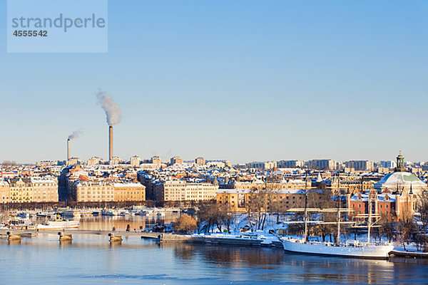 Erhöhte Ansicht von Stockholm