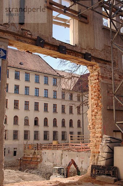Deutschland  München  Blick auf die Baustelle