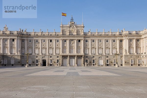 Spanien  Madrid  Fassade des Königspalastes von Madrid