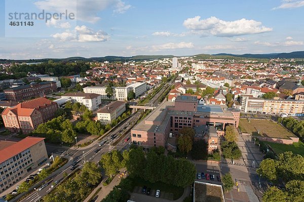 Deutschland  Rheinland-Pfalz  Pfalz  Ansicht der Stadt Kaiserslautern